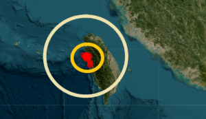 Earthquake map