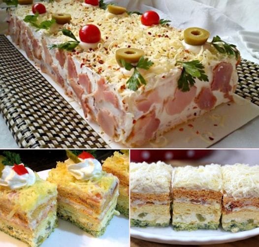 Три бързи и вкусни рецепти за солени торти – със спанак, крекери и препечен хляб. Идеални за изискани вечери и лесни за приготвяне.