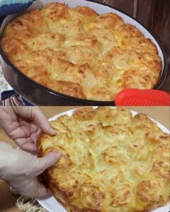 Баница-Любимка: Любимата баница на децата ми, правя я всяка неделя! Става мека като погача, цялата пълна със сирене: 78 468563244 621785767088140 352469407977947020 n