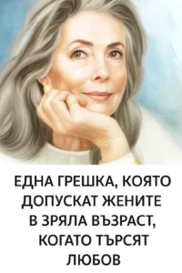 Една честа заблуда, която допускат жените в по-зряла възраст, когато се опитват да открият любовта. 66 task 01k9vwz37xf7bsdfbcp479b4c4 1762946807 img 1