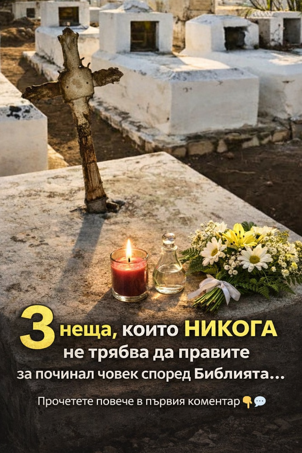 3 неща, които НИКОГА не трябва да правите за починал човек според Библията… 🙏🕯 3 ec27ba7d 061a 4e1a 8ef2 02b55cf6b376