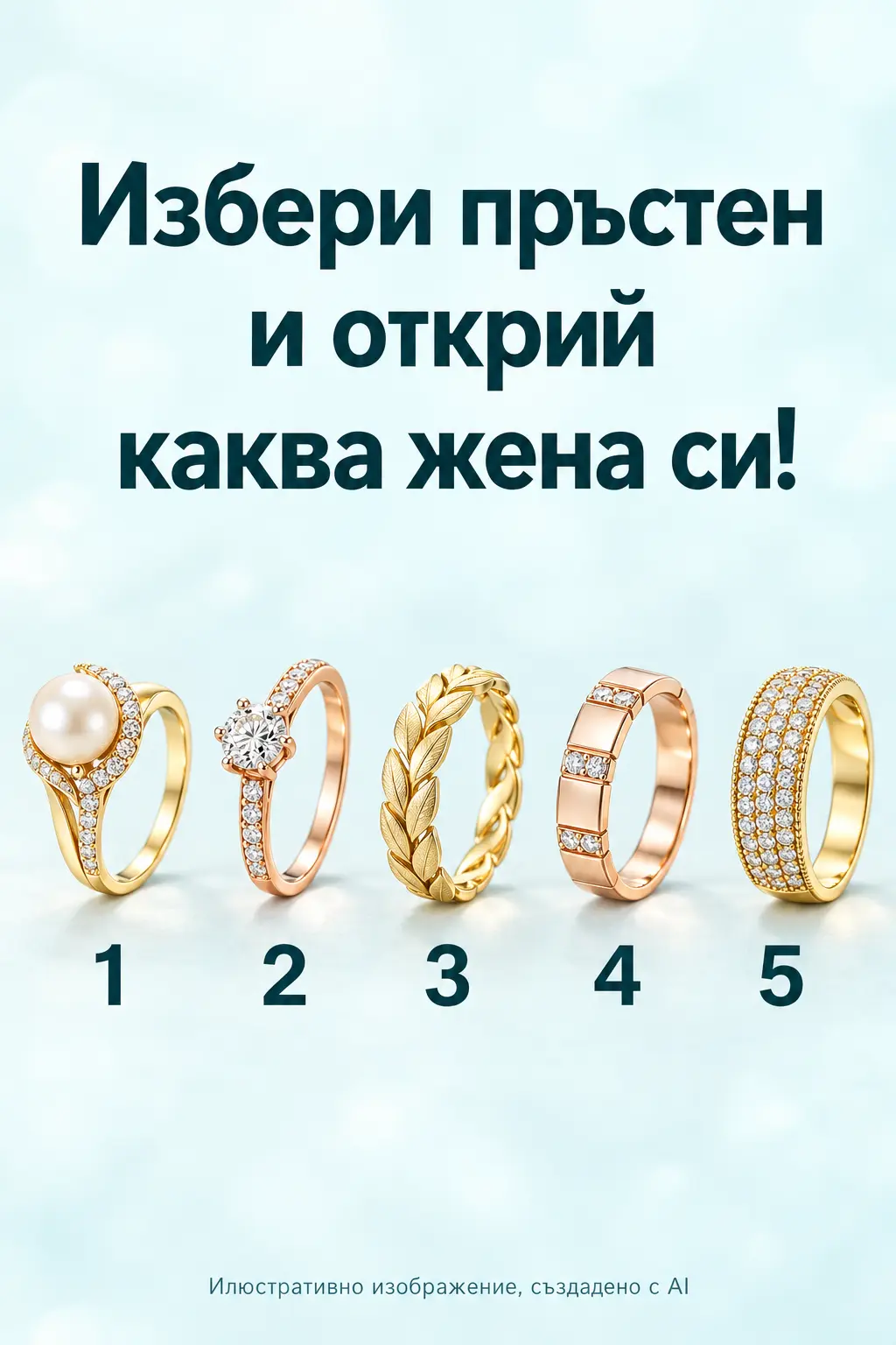 Изберете пръстен и разберете какво разкрива изборът ви за вашия стил и личност 3 6cac1726 399b 4949 b766 f7c78637